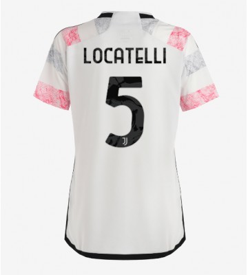 Juventus Manuel Locatelli #5 Segunda Equipación Mujer 2023-24 Manga Corta